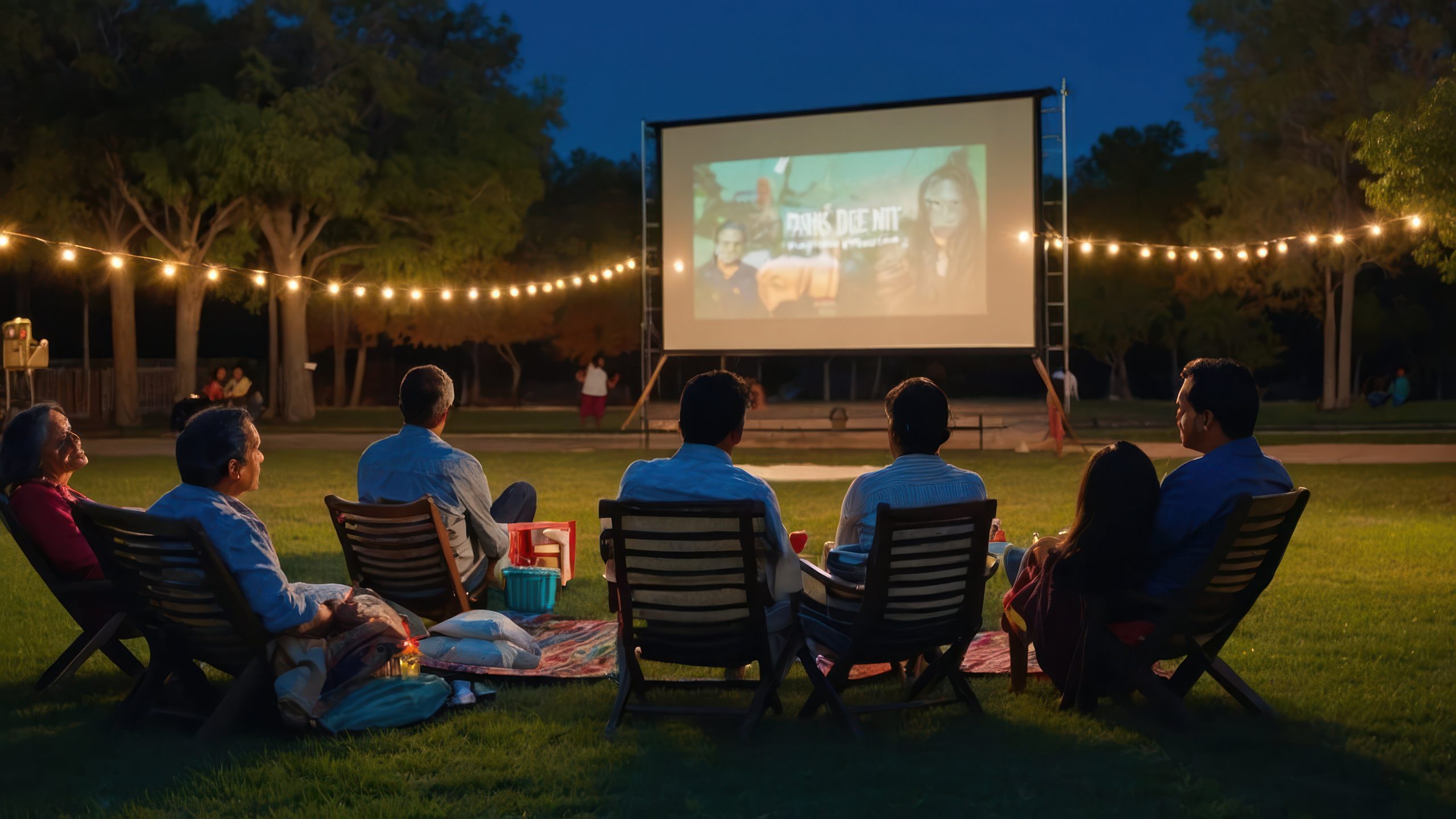 Movie Nights at Farmhouses
