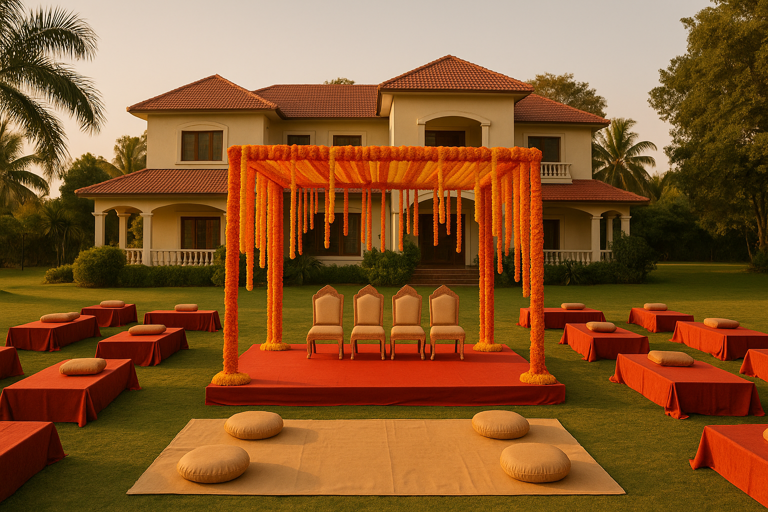 Farmhouses for Wedding