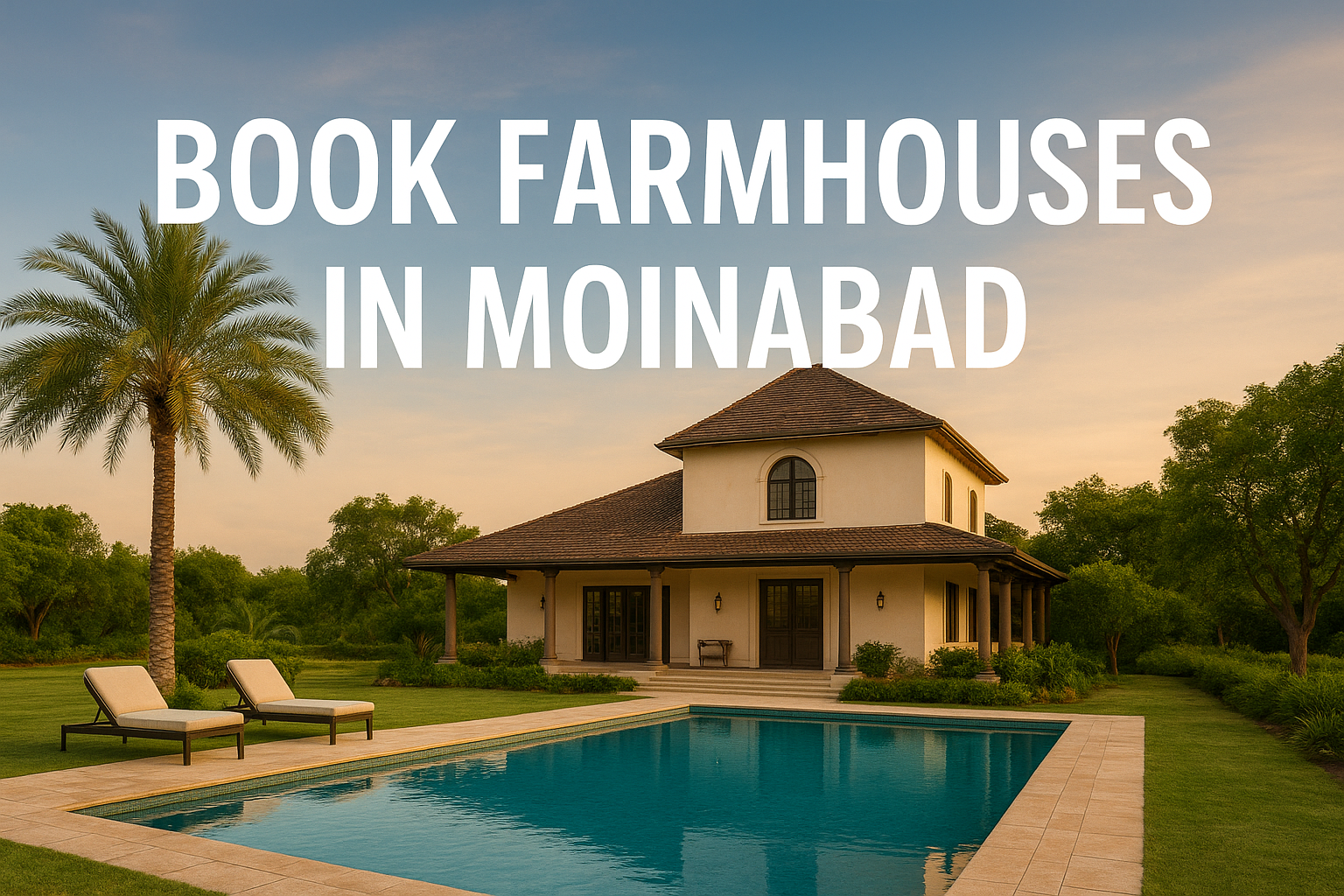 Book Farmhouses in Moinabad
