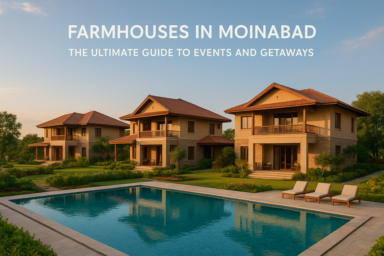 Farmhouses in Moinabad: The Ultimate Guide to Events and Getaways