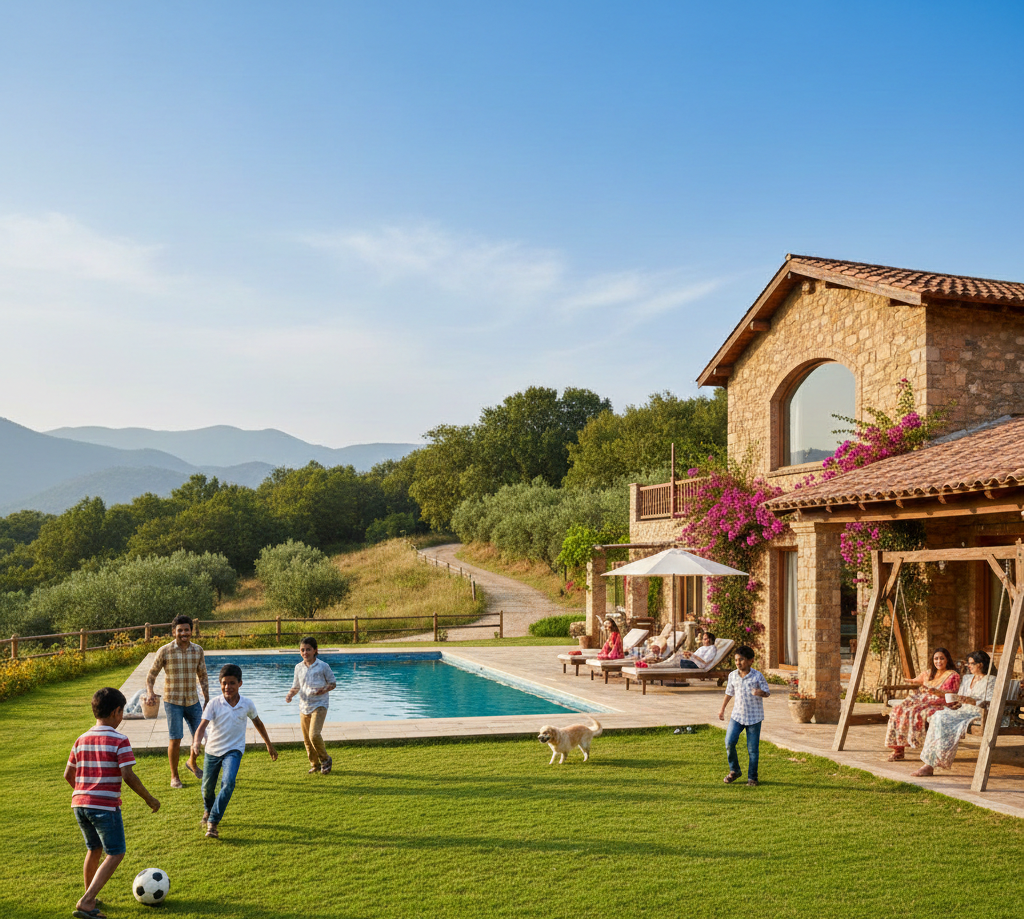 Why Farmhouse Stays Are Growing Popular in India