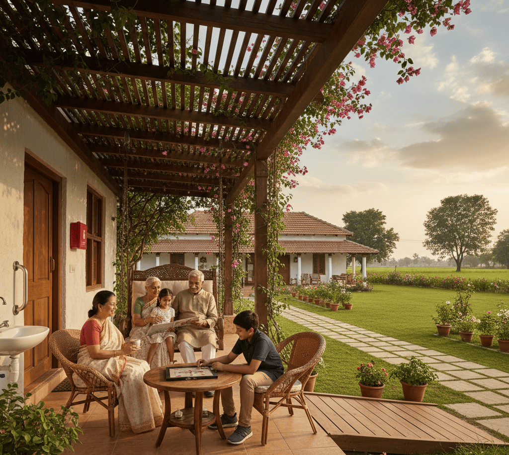 The Ultimate Guide to Senior Citizen-Friendly Farmhouse Stays