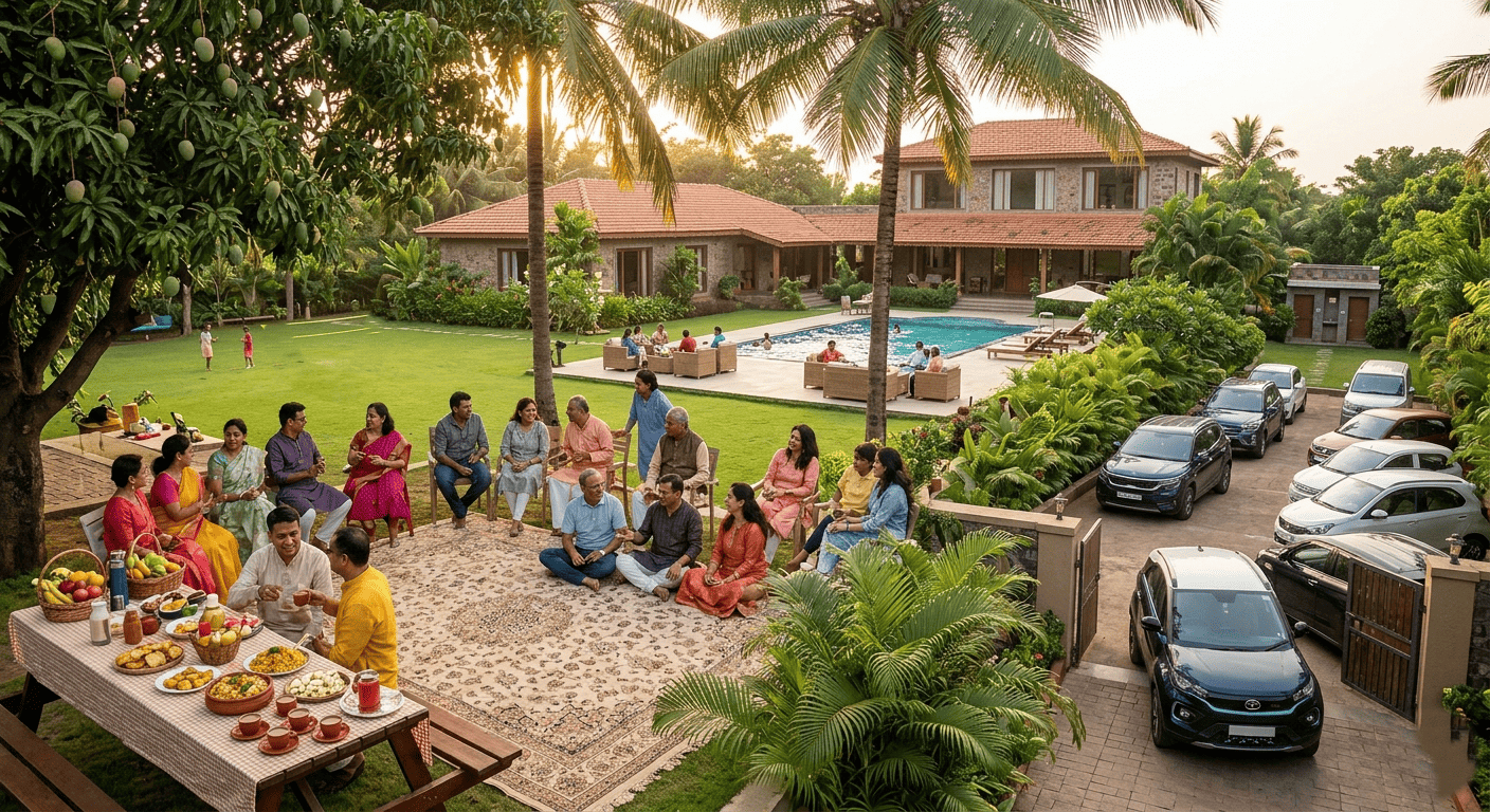 How to Choose Farmhouses Based on Group Size