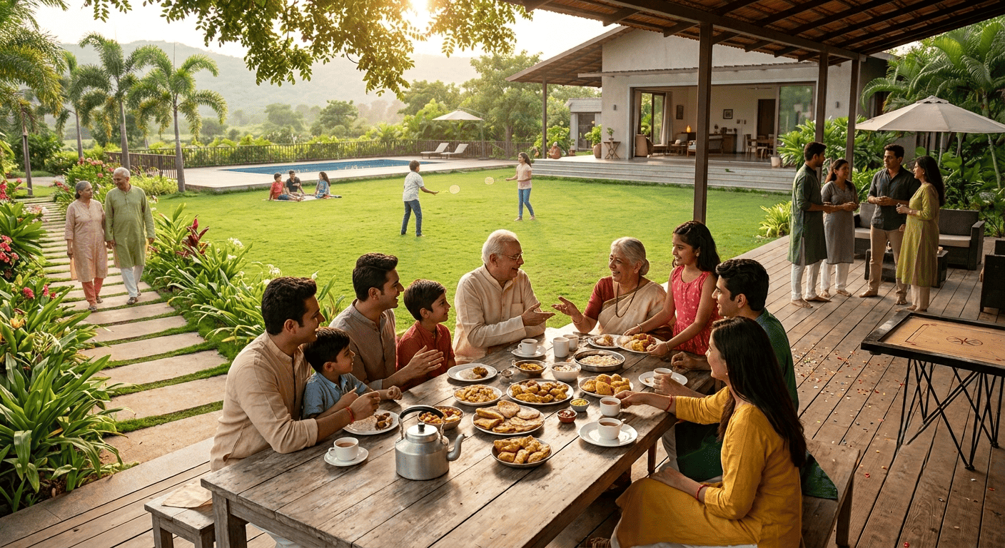 Farmhouse Stay Ideas for Large Family Gatherings