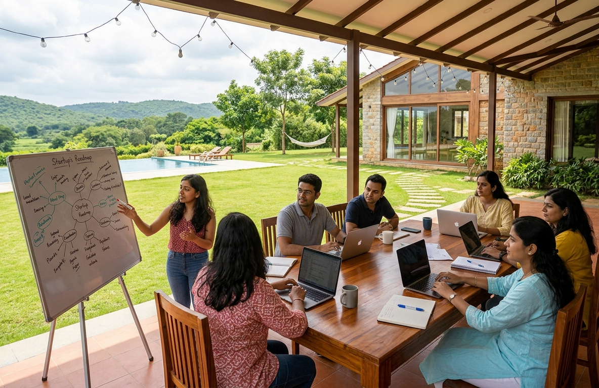 Planning a Startup Retreat Here's Why a Farmhouse Works Perfectly